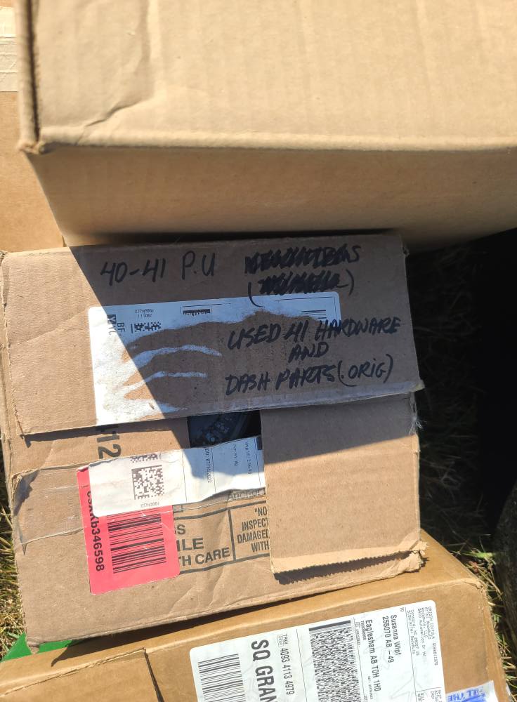 1941 FORD F1 PROJECT