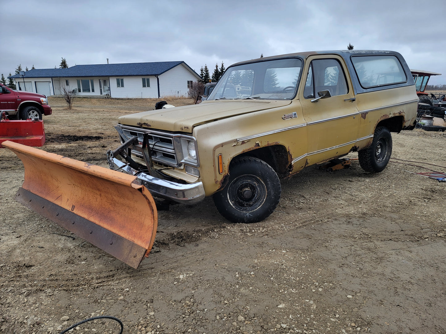 1979 JIMMY 4X4 with plow attachment