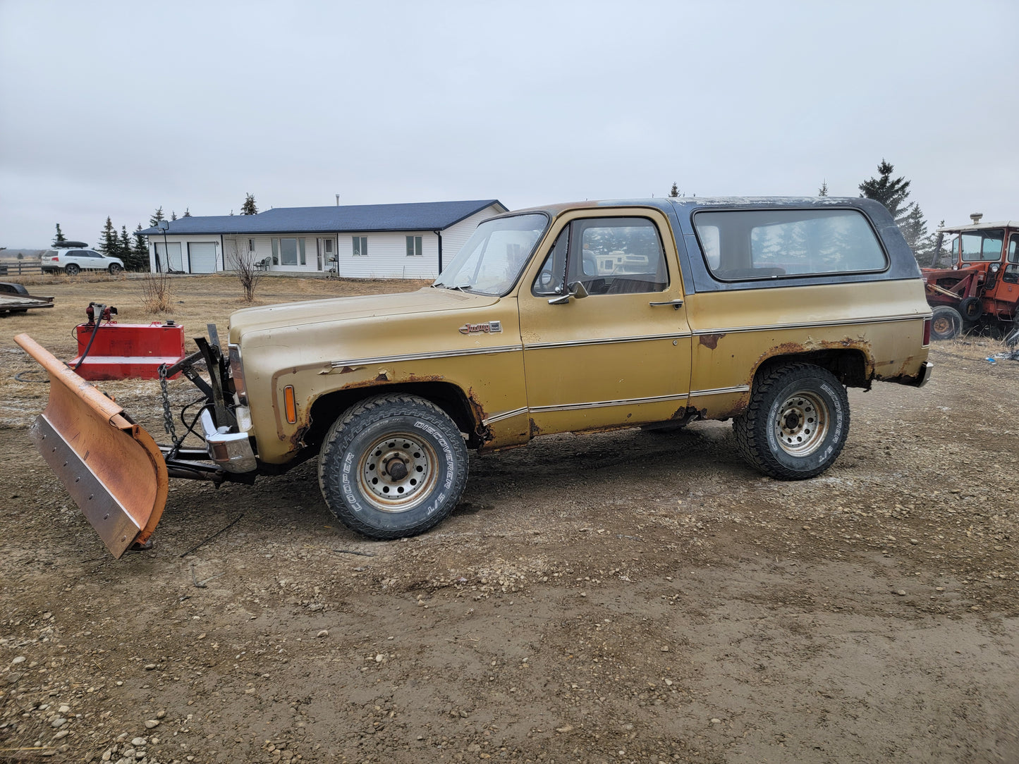 1979 JIMMY 4X4 with plow attachment