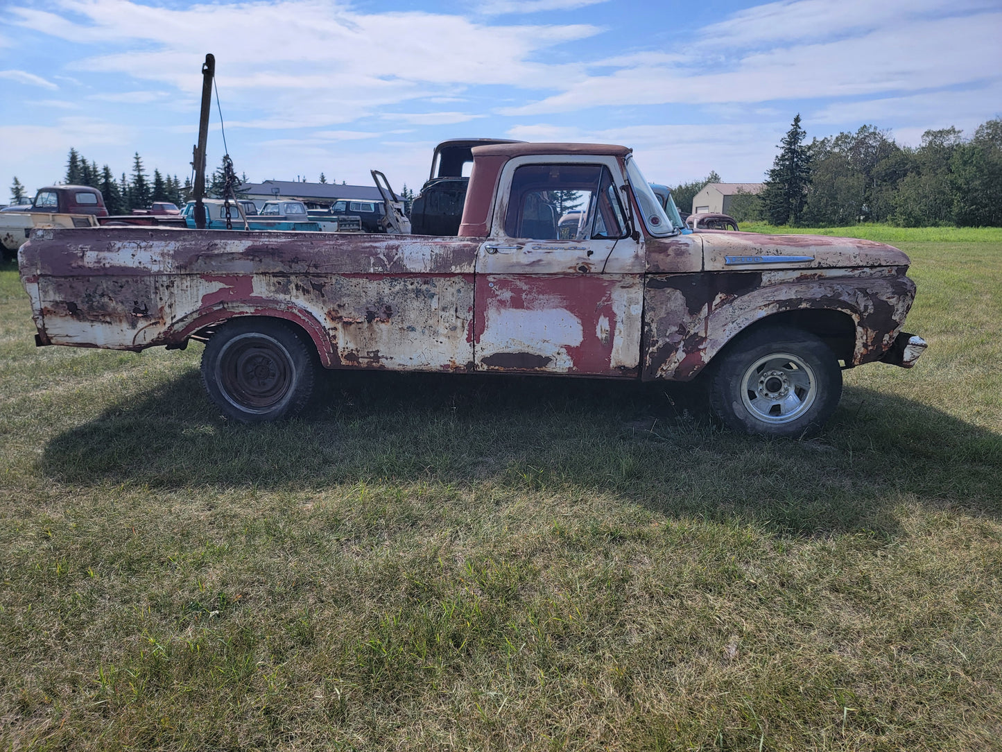 1961 ford f100 unibody