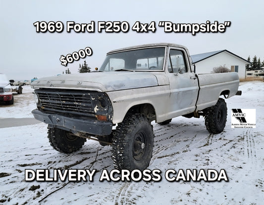 🔥 1969 Ford F250 4x4 “Bumpside” 🔥