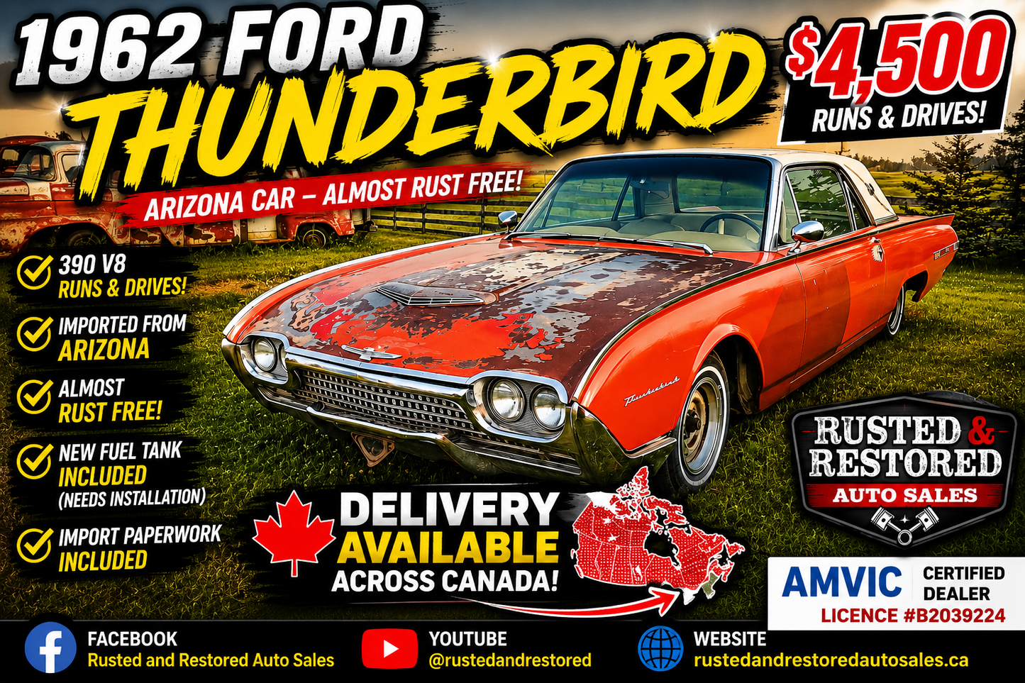 1962 Ford Thunderbird