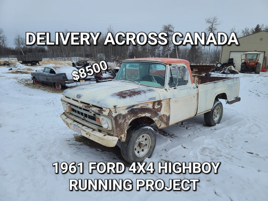 1961 Ford 4x4 runs