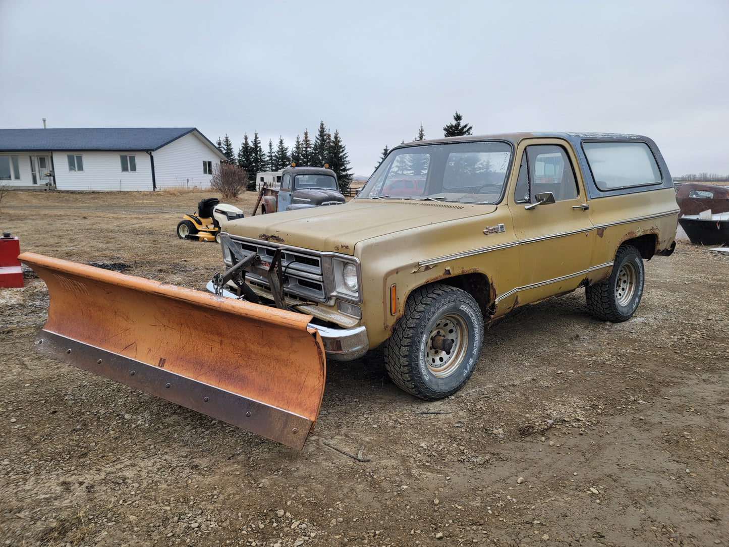 1979 JIMMY 4X4 with plow attachment