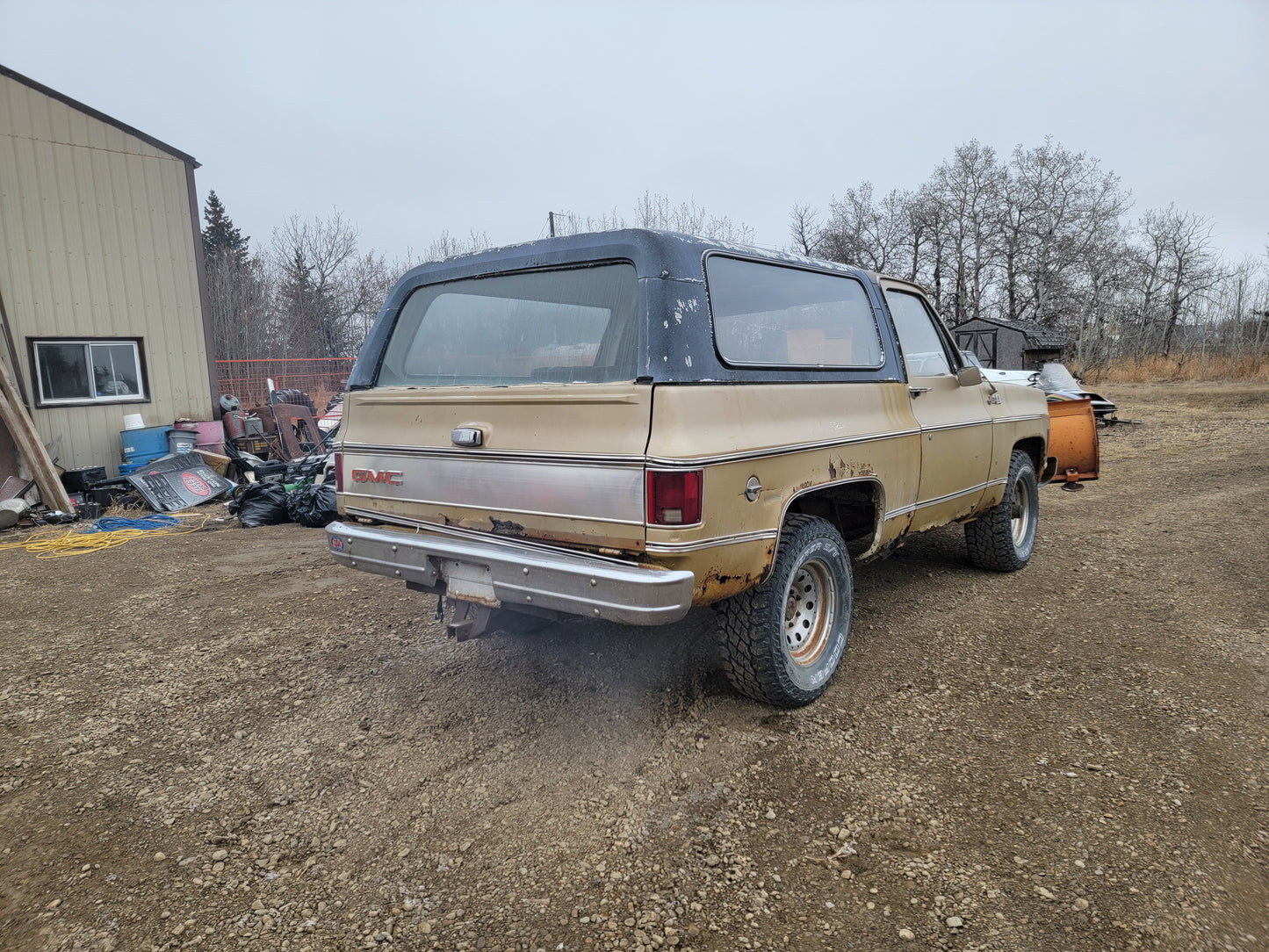 1979 JIMMY 4X4 with plow attachment