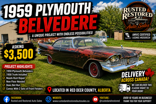 1959 PLYMOUTH BELVEDERE